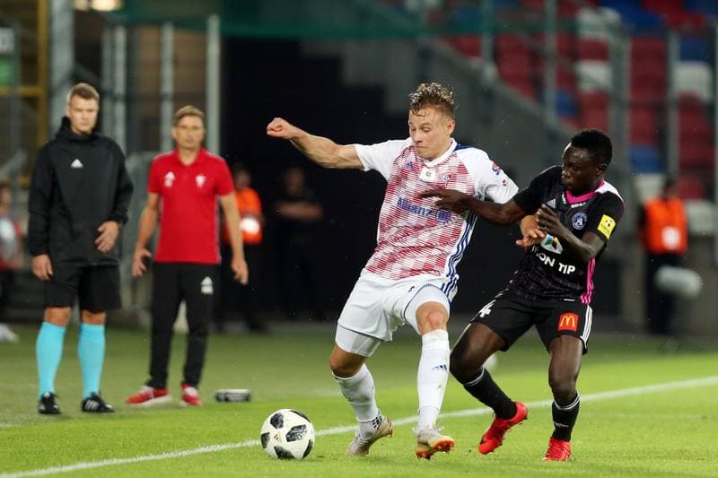 Football. UEFA Europa League. Gornik Zabrze - AS Trencin. 26.07.2018