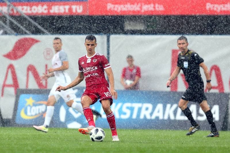 Football. PKO BP Ekstraklasa. Piast Gliwice - Zaglebie Lubin. 04.08.2018