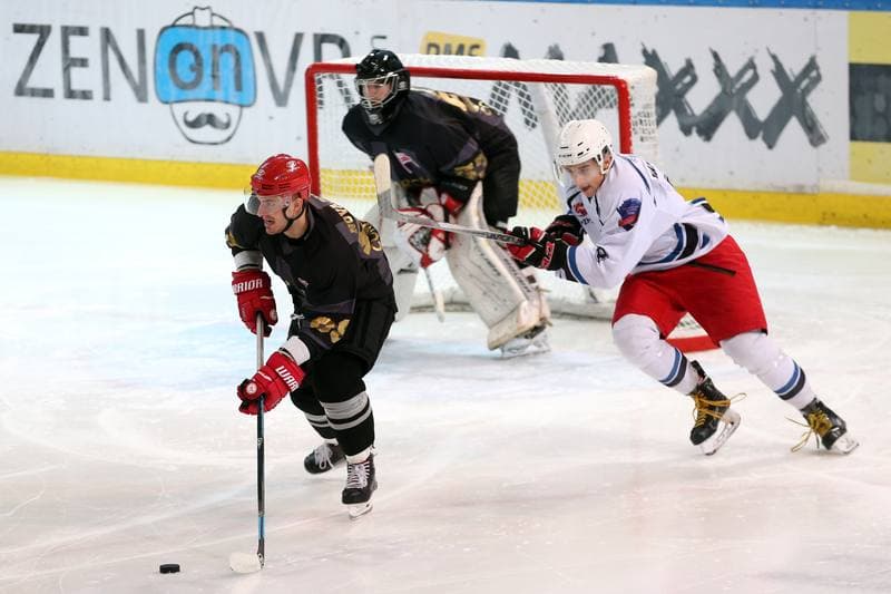 Ice Hockey. Polska Hokej Liga. SMS PZHL Katowice - Comarch Cracovia Krakow. 15.10.2017