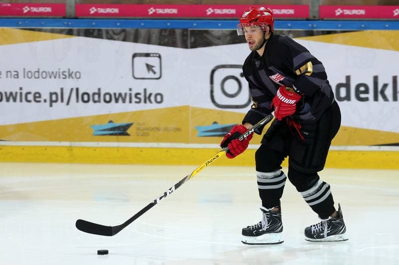 Ice Hockey. Polska Hokej Liga. SMS PZHL Katowice - Comarch Cracovia Krakow. 15.10.2017