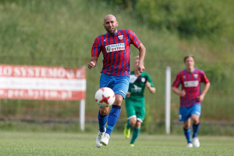 Football. Haiz IV Liga. Polonia Bytom - Zieloni Zarki. 15.08.2018