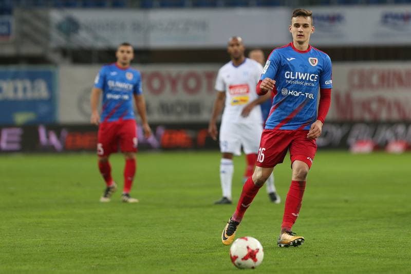 Football. Lotto Ekstraklasa. Piast Gliwice - Wisla Plock. 28.10.2017