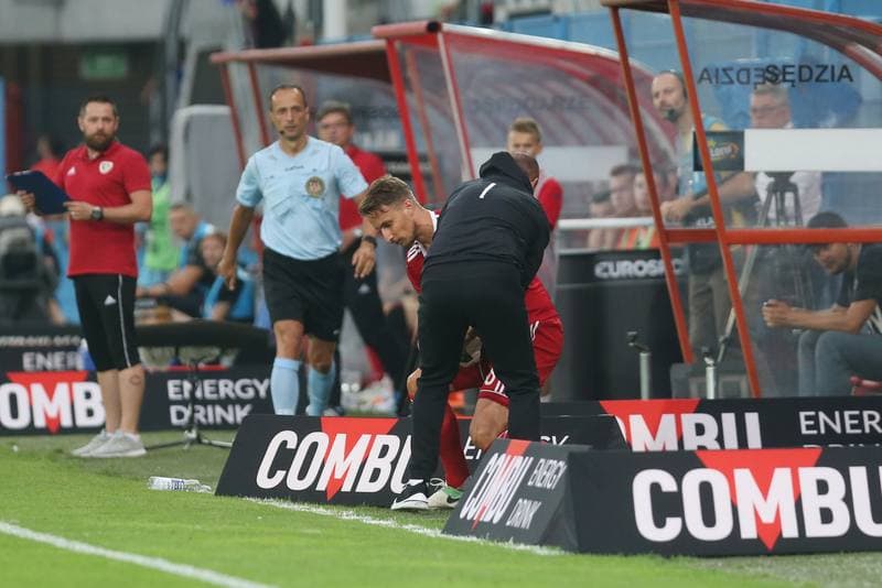 Football. Lotto Ekstraklasa. Piast Gliwice - Cracovia Krakow. 24.08.2018