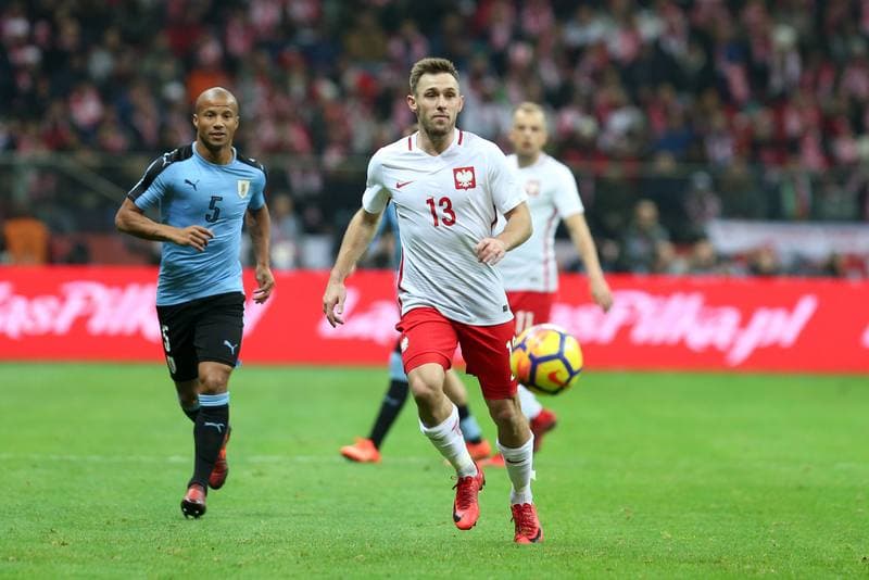 Football. International Friendly. Poland - Uruguay. 10.11.2017