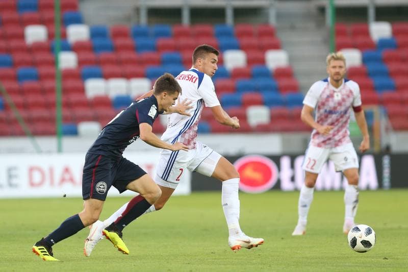 Football. Lotto Ekstraklasa. Gornik Zabrze - Pogon Szczecin. 31.08.2018