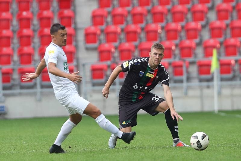 Football. Fortuna I Liga. GKS Tychy - Warta Poznan. 01.09.2018