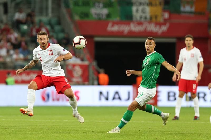 Football. International Friendly. Poland - Republic of Ireland. 11.09.2018
