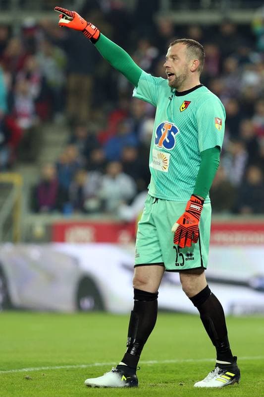 Football. Lotto Ekstraklasa. Gornik Zabrze - Jagiellonia Bialystok. 24.11.2017