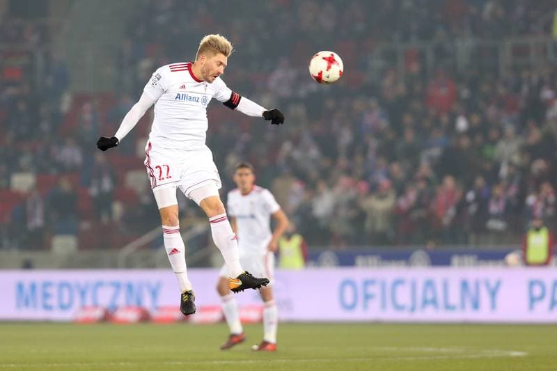 Football. Lotto Ekstraklasa. Gornik Zabrze - Cracovia Krakow. 18.12.2017