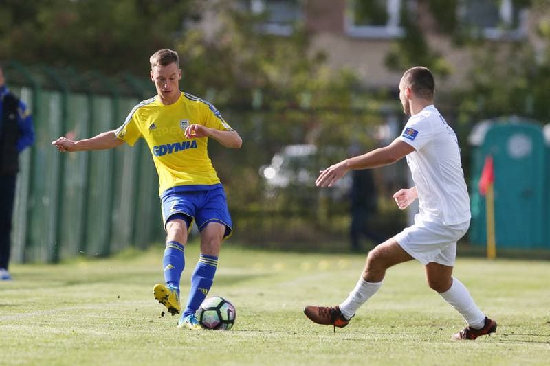 Football. Polish Cup. Slask Swietochlowice - Arka Gdynia. 25.09.2018