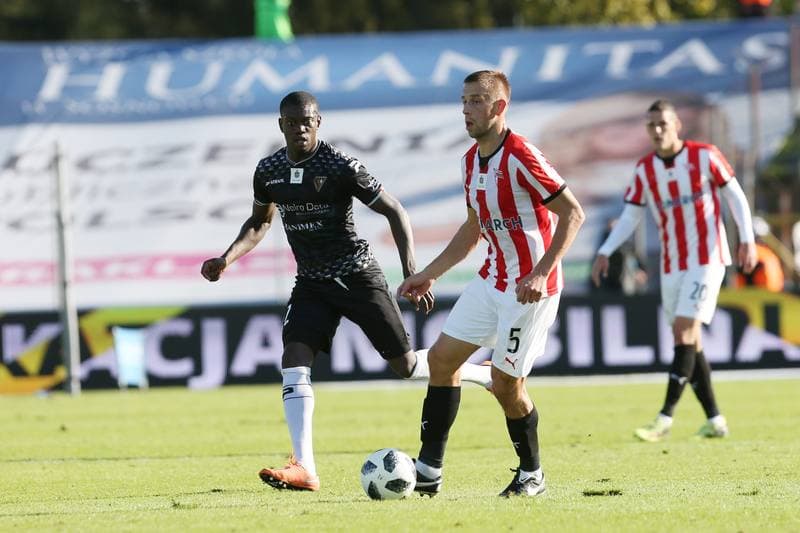 Football. Lotto Ekstraklasa. Zaglebie Sosnowiec - Cracovia Krakow. 30.09.2018