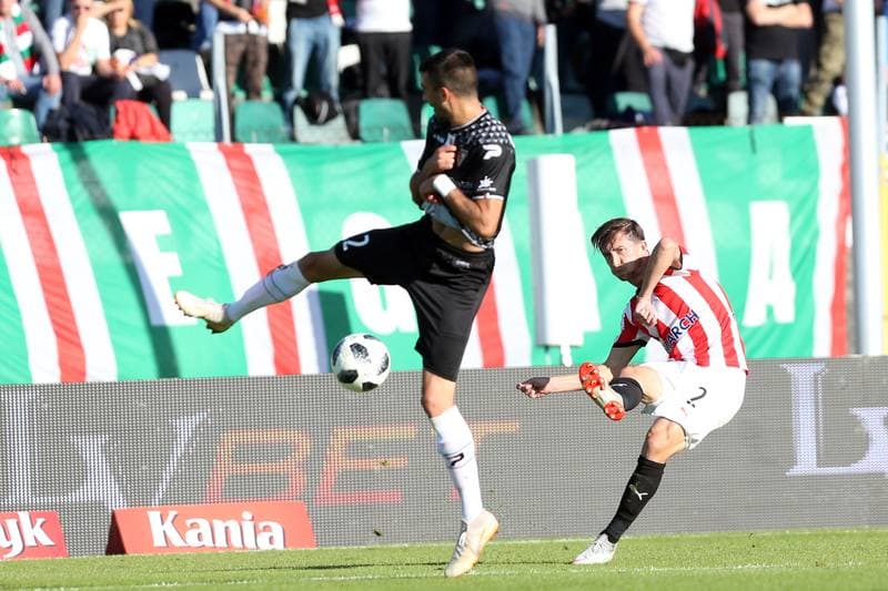 Football. Lotto Ekstraklasa. Zaglebie Sosnowiec - Cracovia Krakow. 30.09.2018