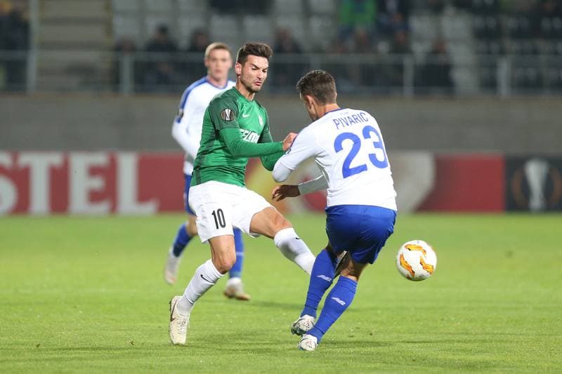 Football. UEFA Europa League. FK Jablonec - Dynamo Kyiv. 04.10.2018