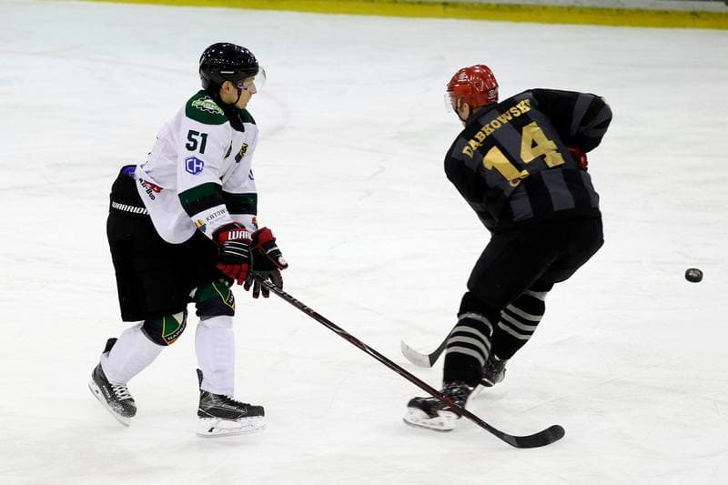 Ice Hockey. Polska Hokej Liga. Anteo Naprzod Janow - Comarch Cracovia Krakow. 19.01.2018