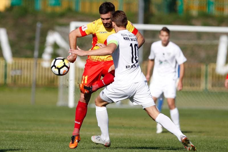 Football. II Liga. Rozwoj Katowice - Znicz Pruszkow. 06.10.2018