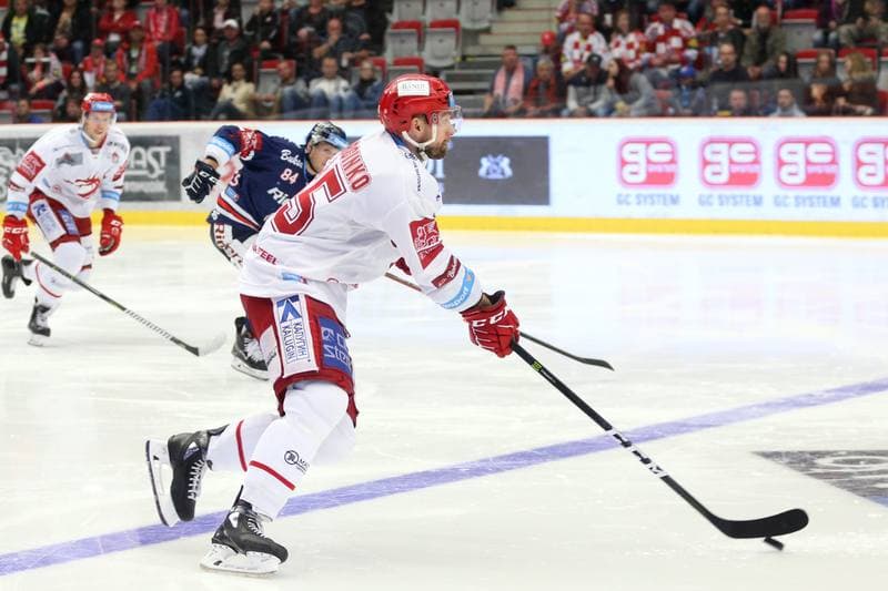 Ice Hockey. Tipsport Extraliga. Ocelari Trinec - HC Vitkovice Ridera. 07.10.2018