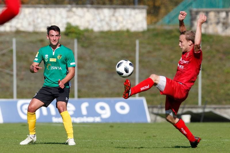 Football. Sparing. Zaglebie Sosnowiec - GKS 1962 Jastrzebie. 13.10.2018