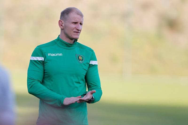Football. GKS Katowice. Training. 15.10.2018