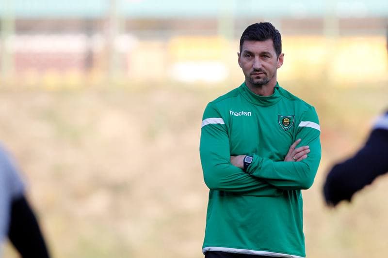 Football. GKS Katowice. Training. 15.10.2018