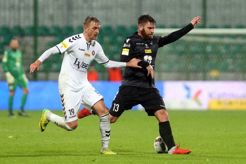 Football. Fortuna I Liga. GKS Katowice - Garbarnia Krakow. 23.10.2018