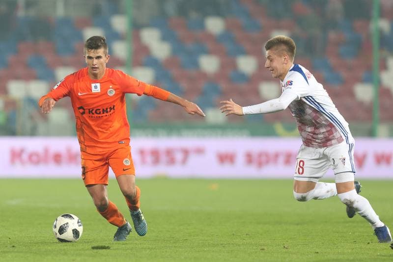 Football. Lotto Ekstraklasa. Gornik Zabrze - Zaglebie Lubin. 28.10.2018