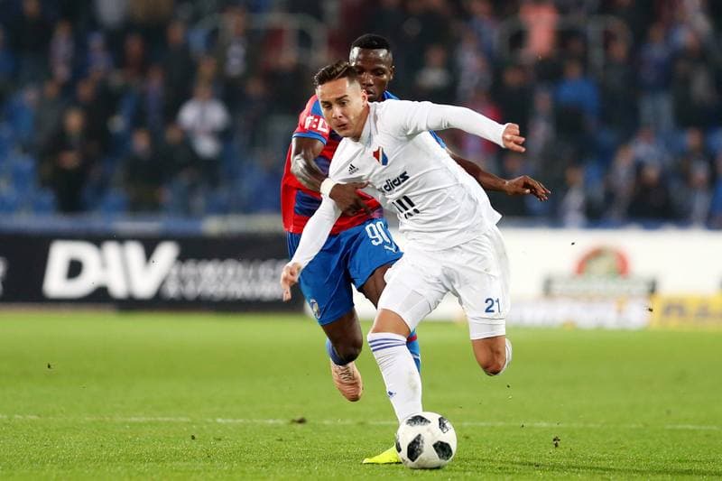 Football. Fortuna:Liga. Banik Ostrava - Viktoria Plzen. 03.11.2018