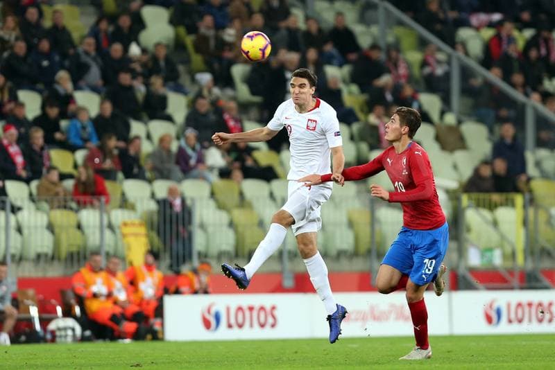 Football. International Friendly. Poland - Czech Republic. 15.11.2018