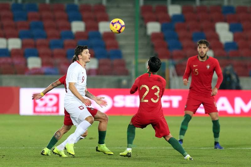 Football. European Championship U21. Poland - Portugal. 16.11.2018