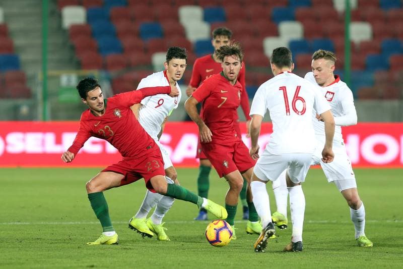 Football. European Championship U21. Poland - Portugal. 16.11.2018