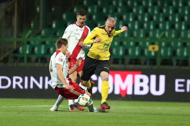 Football. Fortuna I Liga. GKS Katowice - LKS Lodz. 28.11.2018