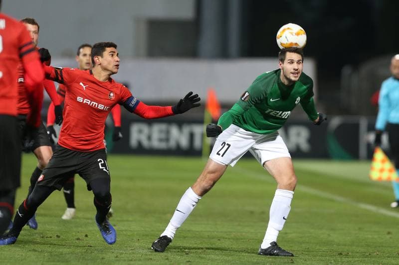 Football. UEFA Europa League. FK Jablonec - Stade Rennais FC. 29.11.2018