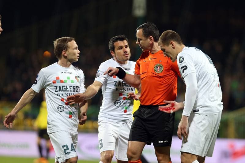 Football. Nice I Liga. GKS Katowice - Zaglebie Sosnowiec. 31.03.2018