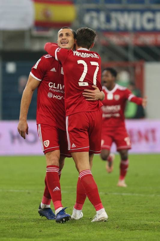 Football. Lotto Ekstraklasa. Piast Gliwice - Pogon Szczecin. 03.12.2018