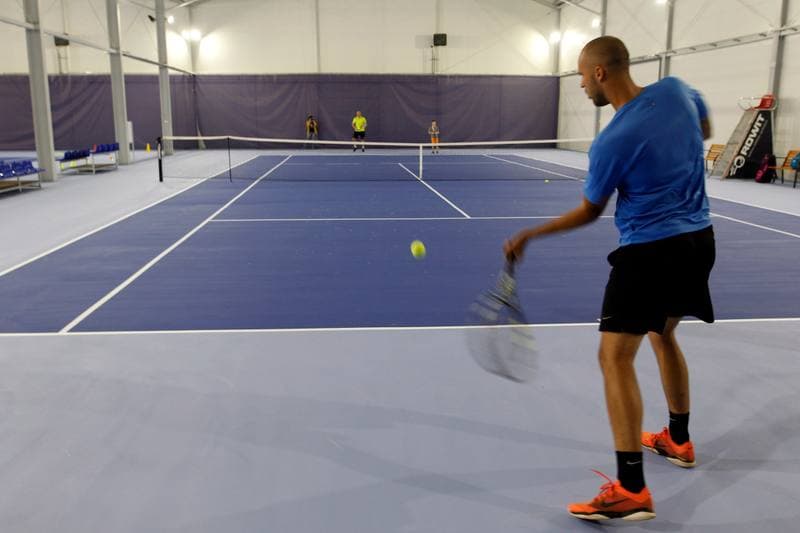 Tennis. Gornik Bytom. Opening of Tennis Hall. 19.04.2018