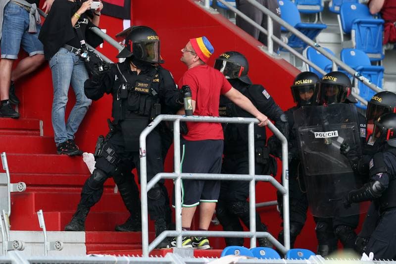Football. HET Liga. Banik Ostrava - AC Sparta Prague. 28.04.2018