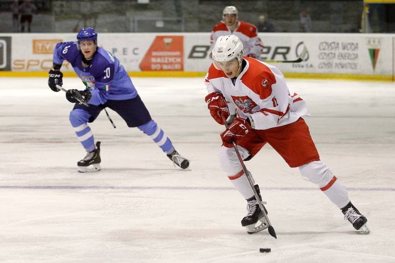 Ice Hockey. U20 World Championship Division 1B. Poland - Italy. 09.12.2018