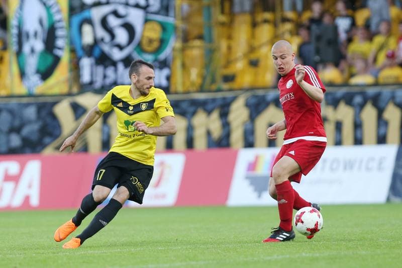 Football. Nice I Liga. GKS Katowice - Drutex Bytovia Bytow. 29.04.2018