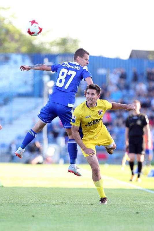 Football. Nice I Liga. Ruch Chorzow - Puszcza Niepolomice. 05.05.2018