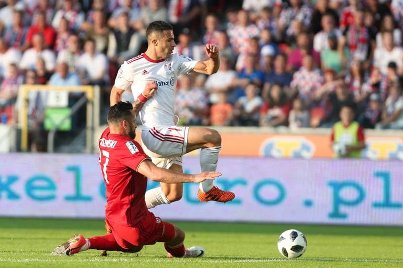 Football. Lotto Ekstraklasa. Gornik Zabrze - Wisla Krakow. 20.05.2018