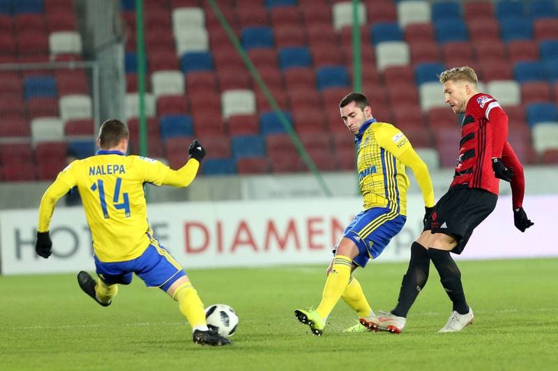 Football. Lotto Ekstraklasa. Gornik Zabrze - Arka Gdynia. 15.12.2018