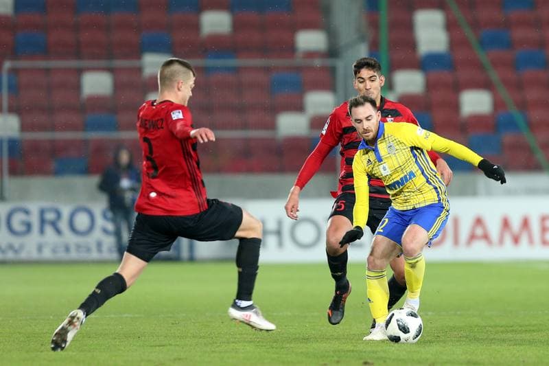 Football. Lotto Ekstraklasa. Gornik Zabrze - Arka Gdynia. 15.12.2018