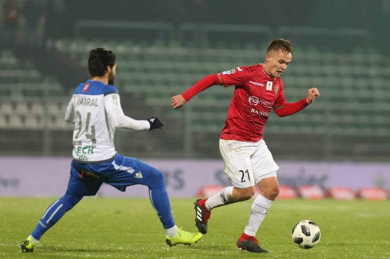 Football. Lotto Ekstraklasa. Zaglebie Sosnowiec - Lech Poznan. 16.12.2018