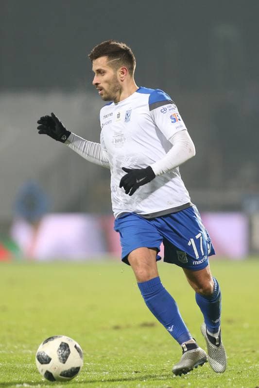 Football. Lotto Ekstraklasa. Zaglebie Sosnowiec - Lech Poznan. 16.12.2018