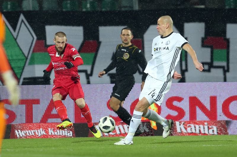 Football. Lotto Ekstraklasa. Zaglebie Sosnowiec - Legia Warsaw. 20.12.2018