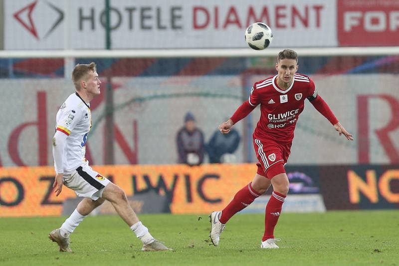 Football. Lotto Ekstraklasa. Piast Gliwice - Jagiellonia Bialystok. 21.12.2018