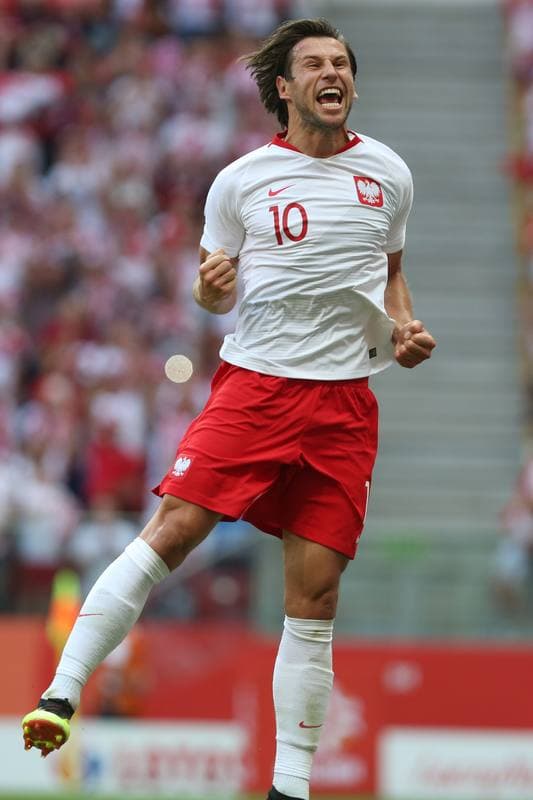 Football. International Friendly. Poland - Lithuania. 12.06.2018