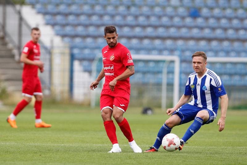 Football. Sparing. Ruch Chorzow - Widzew Lodz. 01.07.2018