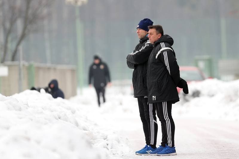 Football. Sparing. GKS Katowice - Fotbal Trinec. 25.01.2019