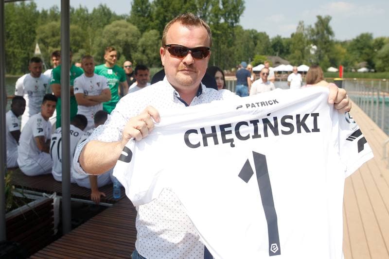 Football. Zaglebie Sosnowiec. Team Presentation. 21.07.2018