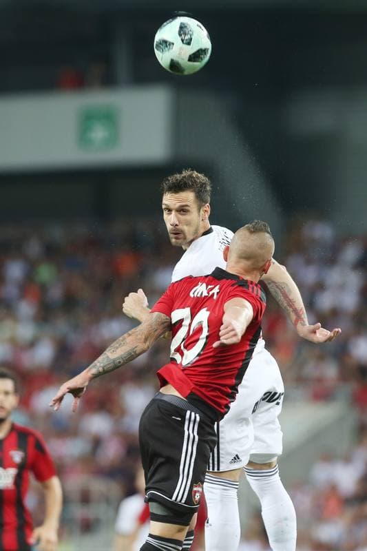 Football. UEFA Champions League. Spartak Trnava - Legia Warsaw. 31.07.2018